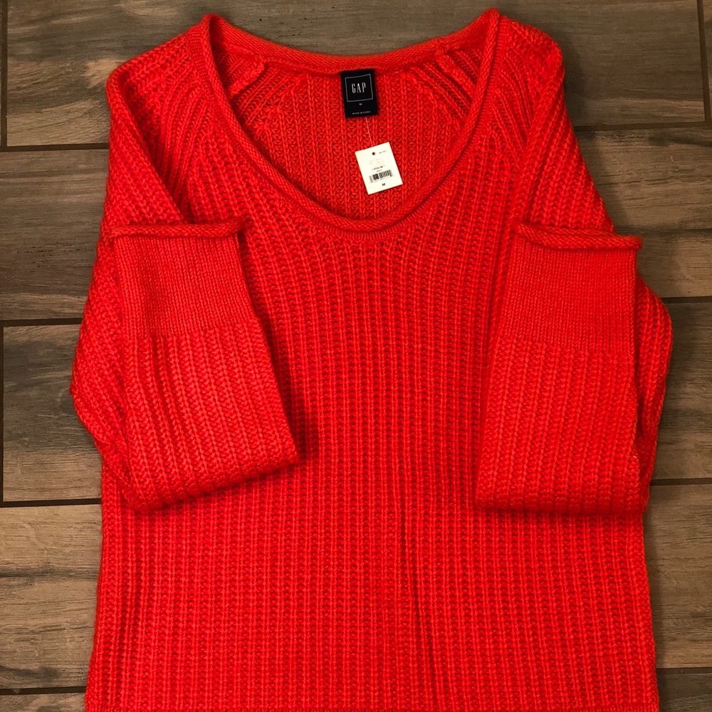 Orange Gap Sweater NWT